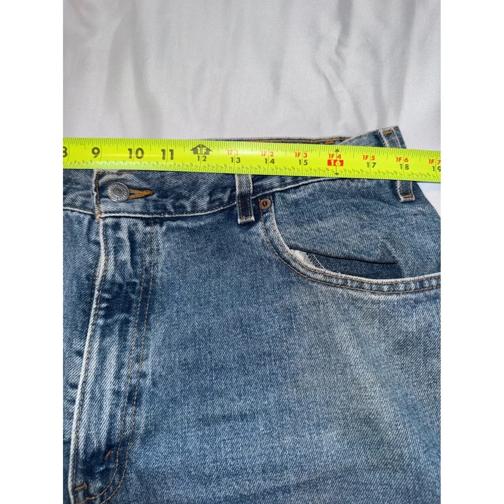 Vintage Levis 560 Comfort Fit Jeans Paper Tag 36x36 Medium Wash Blue Tapered Leg